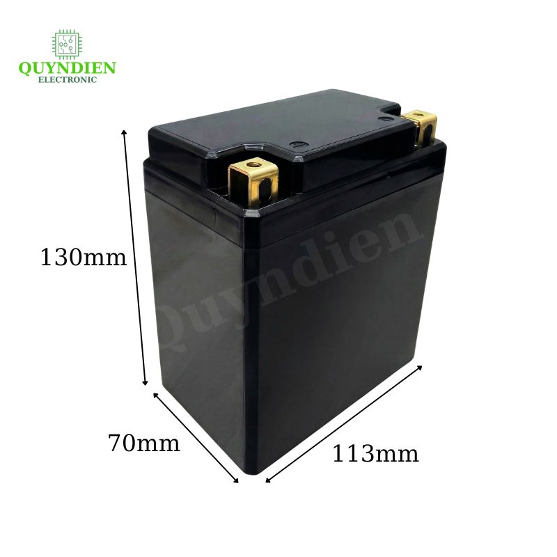 Vỏ Bình Đề Xe Máy YT7 Cọc Vuông Nắp Đục