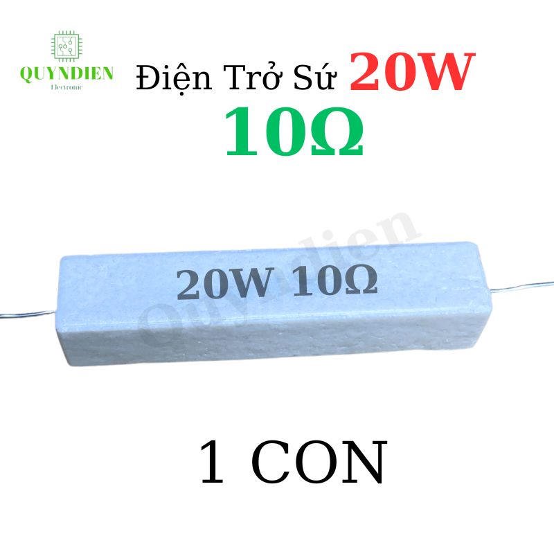 Điện trở sứ 20W 10R