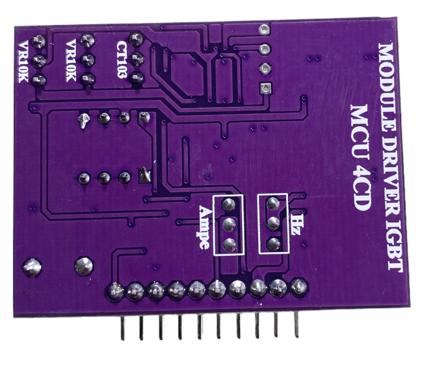 Mạch băm xung bo lái IGBT tích hợp 2 in 1 UC3842 + PIC 4 chế độ