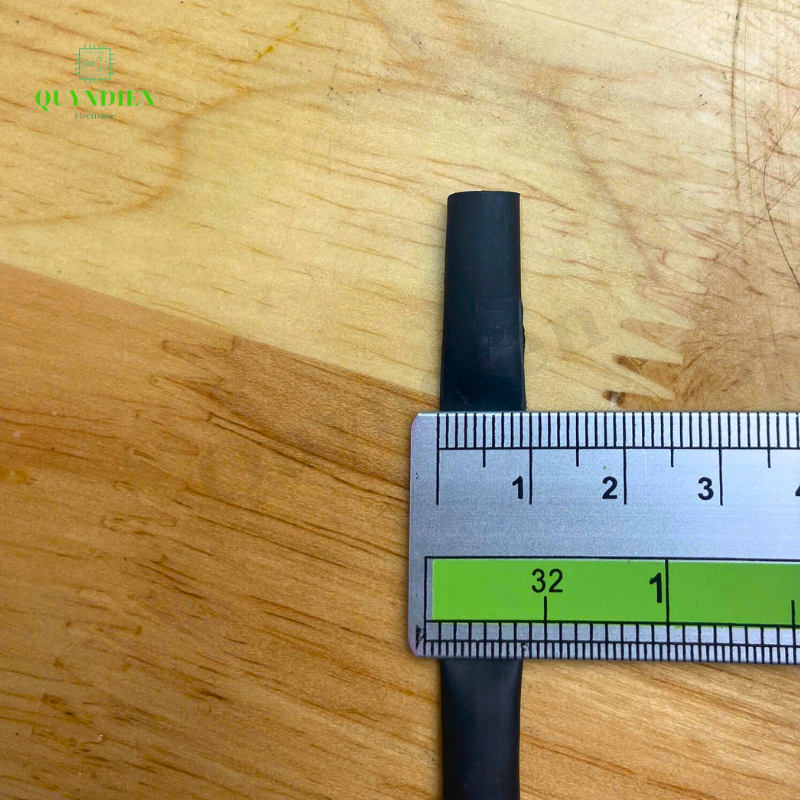 Gen co nhiệt size 5mm màu Đen