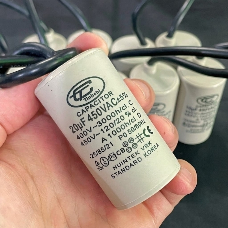 Tụ Đề Máy Bơm Tinh Chi 20uF 450V