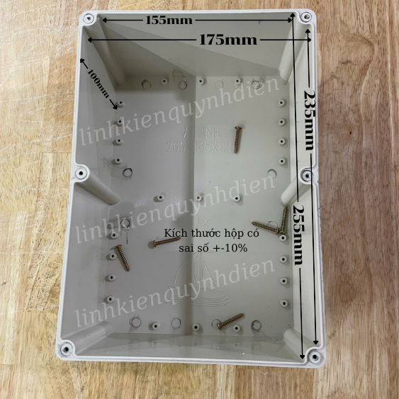 Hộp Nhựa Vy Anh 265x185x125mm Vy Anh