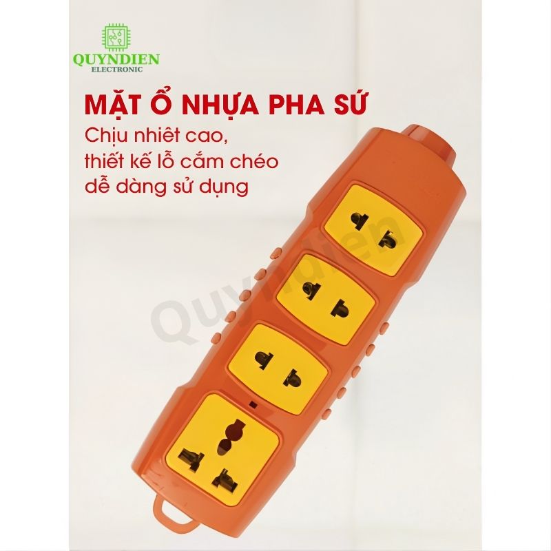 Ổ Cắm Điện Lỗ Thường Chịu Tải 6000W (Không Kèm Dây)