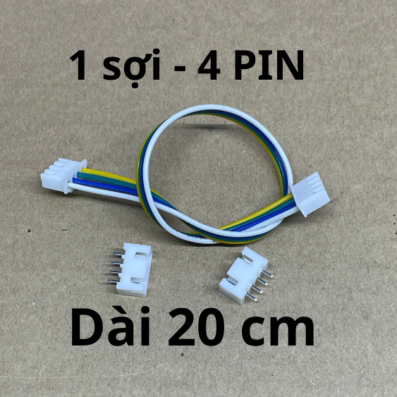 Dây bus dài 20cm 2pin-6pin cáp kết nối điện XH2.54mm giá 1 sợi