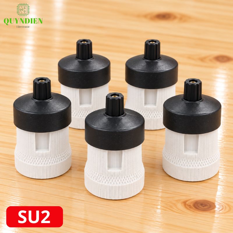 Đuôi Đèn Sứ Ren Vặn Xoáy E27 Chịu Nhiệt Cao SOPOKA