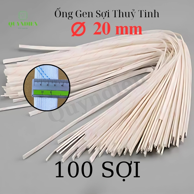 Ống gen cách điện sợi thủy tinh size 20mm