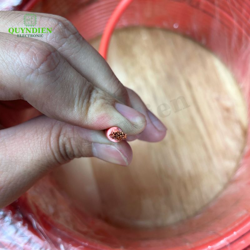 Dây điện đơn mềm Cadivi VCm/ LF6 600V Chịu Tải Cao Chịu Nhiệt Tốt