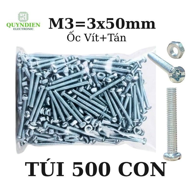 Ốc Vít Tán M3x50mm