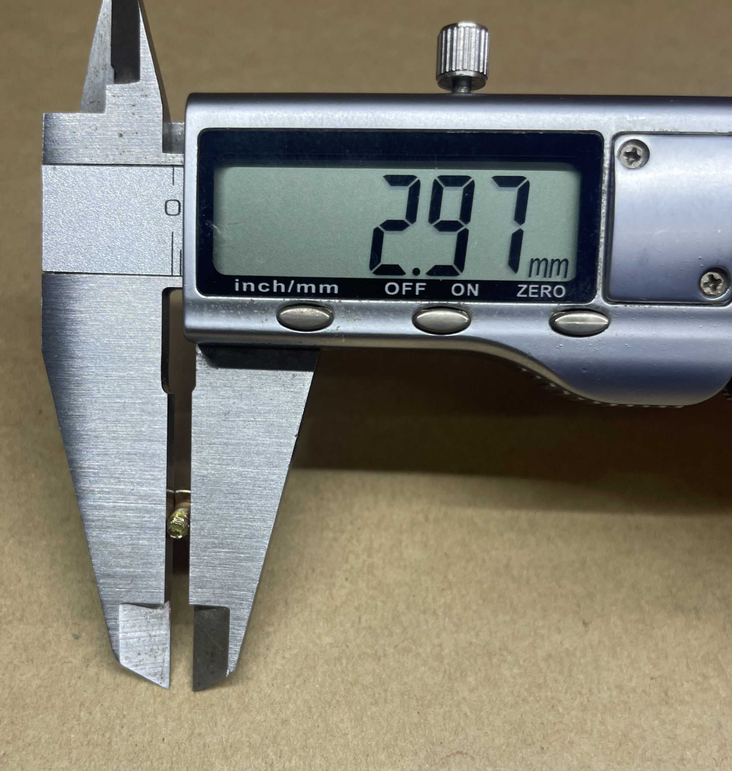 Ốc vít M3 dài 7mm ren xoắn đầu dù Vàng Túi 100 con=55g