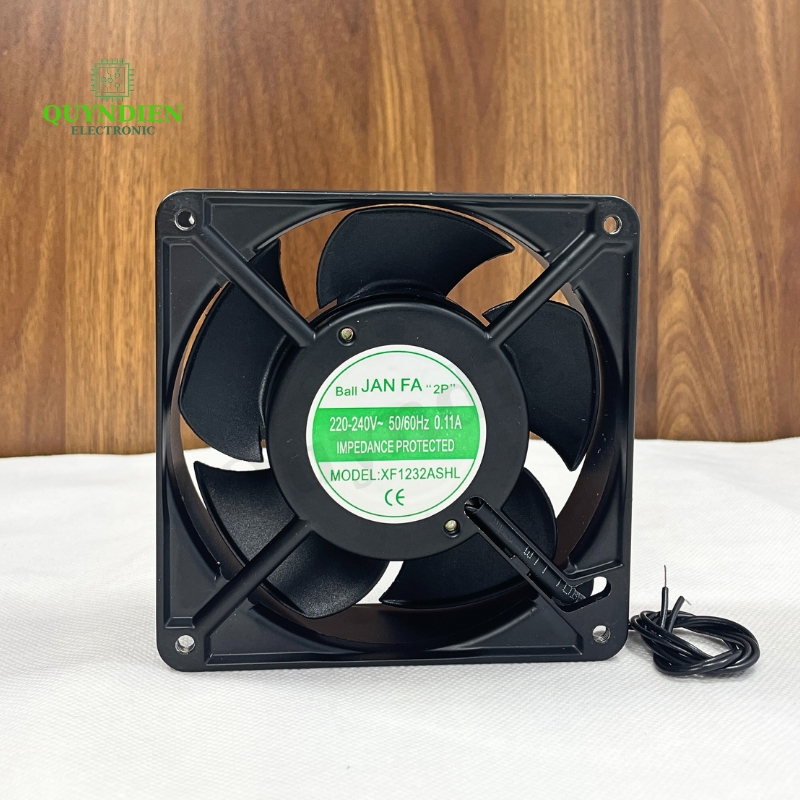 Quạt Tản Nhiệt 220V JANFA 12X12X3.8cm