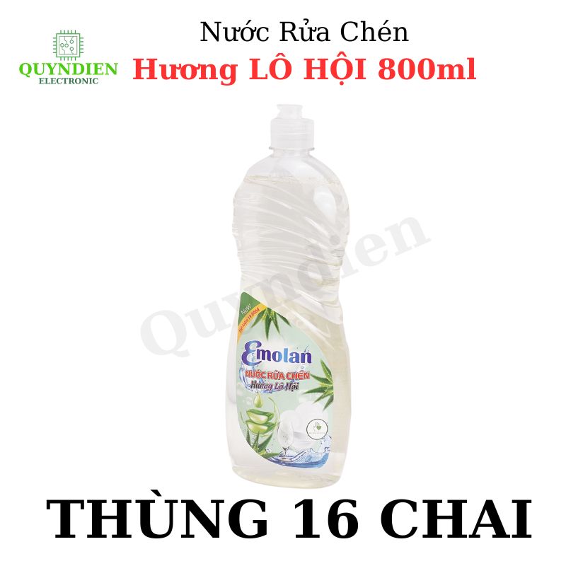 Nước rửa chén Emolan hương LÔ HỘI - 800ml
