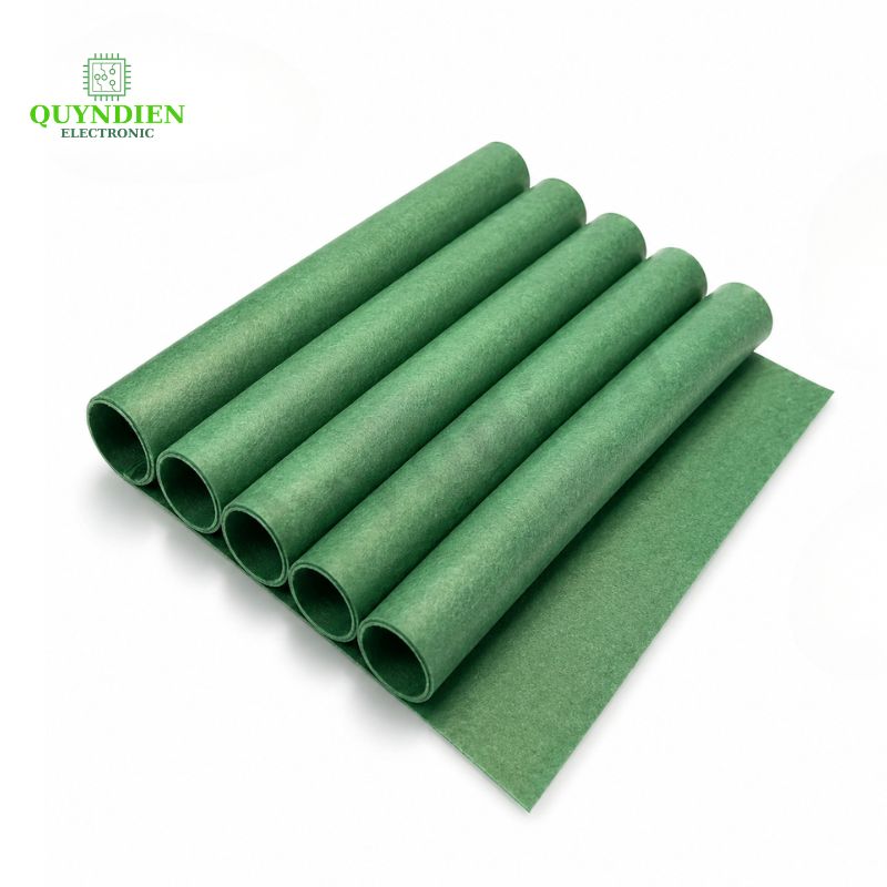 Giấy Xanh Cách Điện Dày 0.1mm