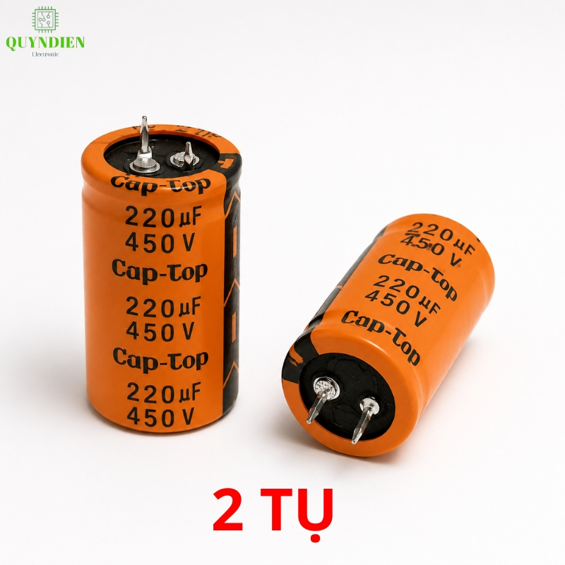 Tụ Lọc Nguồn 220uF 450V DC
