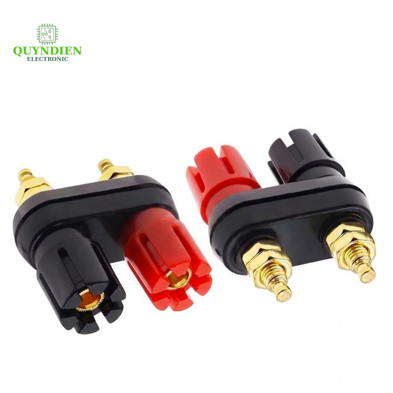 Trạm Loa Amply Đôi Chân Ngắn Lỗ 4mm
