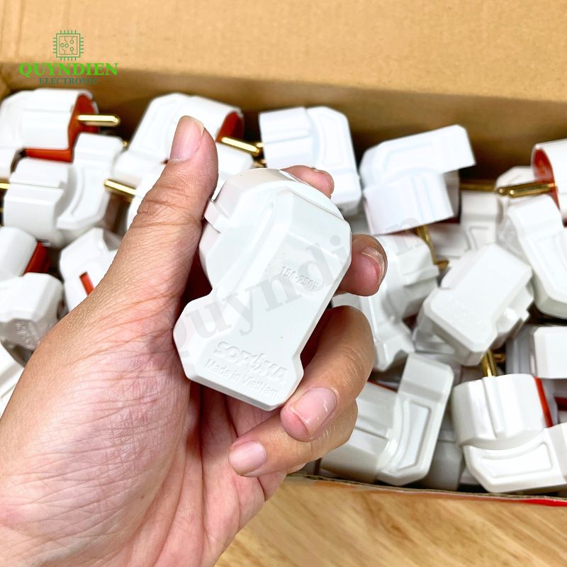 Phích Cắm Điện Dương Gập Vuông Góc Siêu Tải P3000W-G1