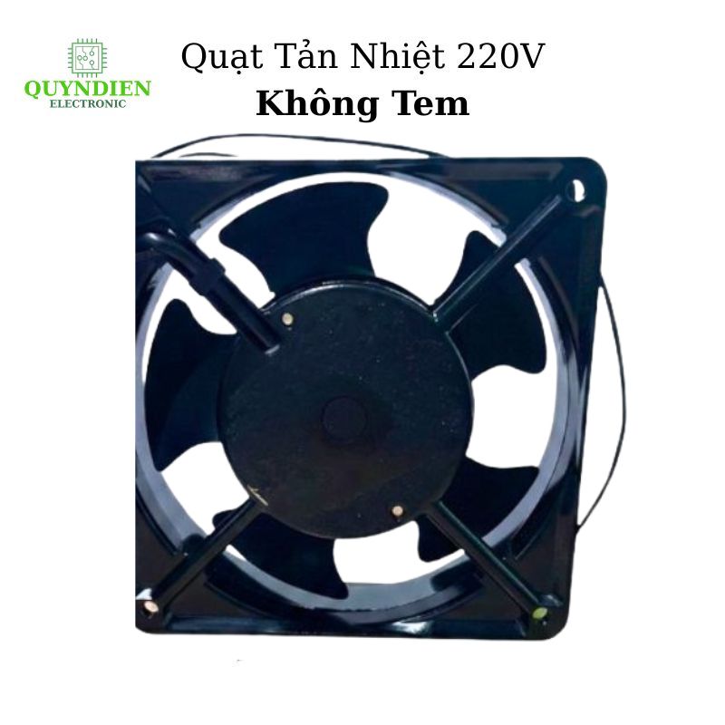 Quạt Tản Nhiệt EAZZING 12x12x3.8cm 220V
