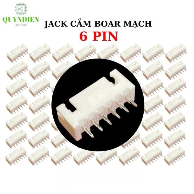 Header XH2.54 Jack Cắm Boar Mạch Chân Đế 5 Pin