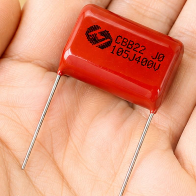 Tụ Kẹo Nâu Đỏ CBB22 105J 400V