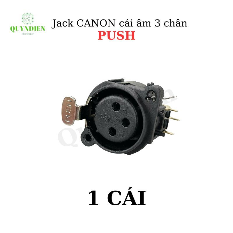 Jack Canon Cái Âm 3 Chân XRL Kết nối microphone mixer loa