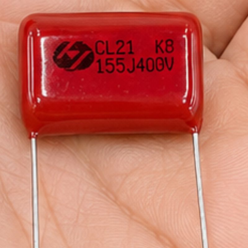 Tụ Kẹo Nâu Đỏ CL21 155J 400V