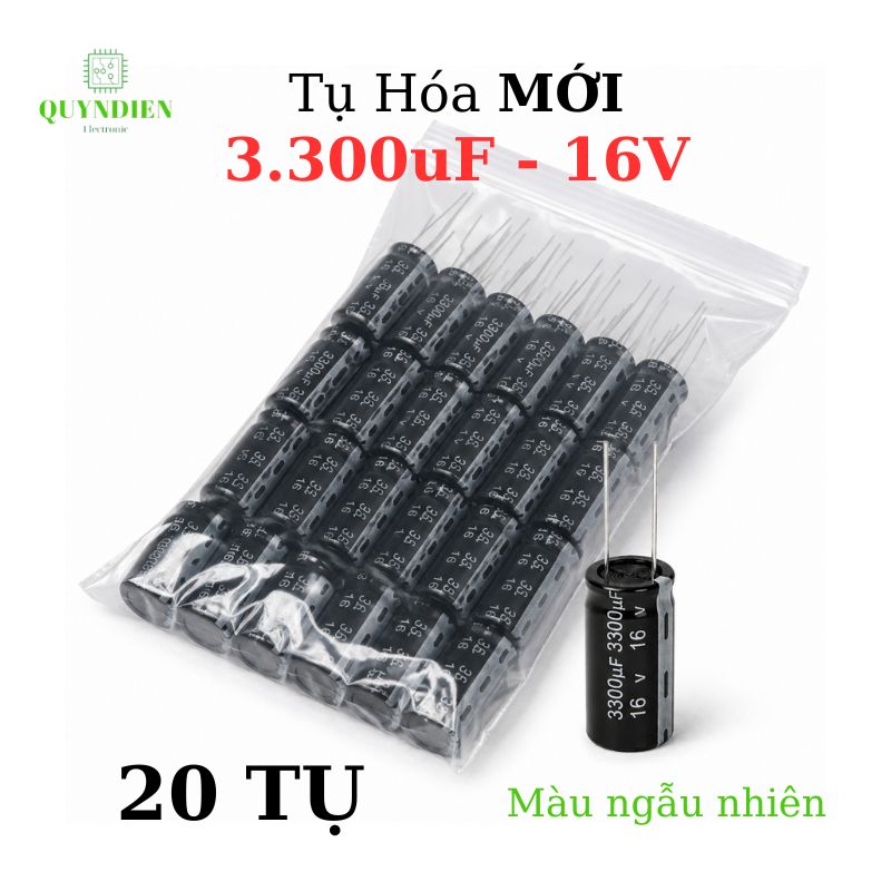 Tụ Hóa 3300uF 16V 25V 35V 50V