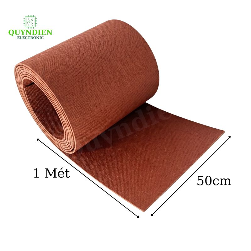 Giấy Cách Điện Làm Khuôn Biến Áp Dày 1mm Màu Đỏ