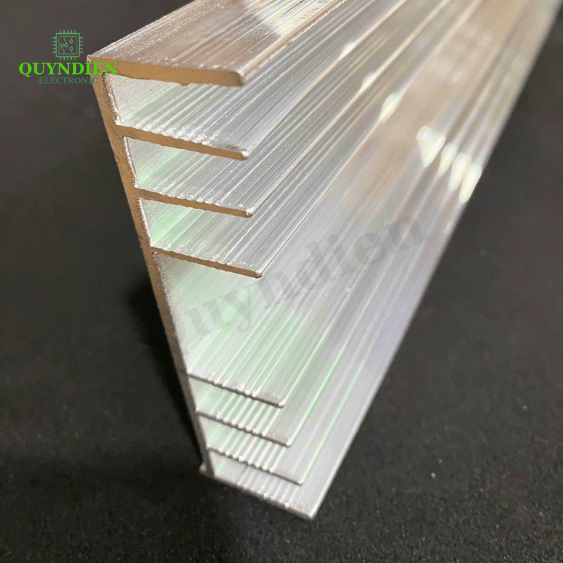 Nhôm tản nhiệt công suất 8 Cánh 400x86x21mm