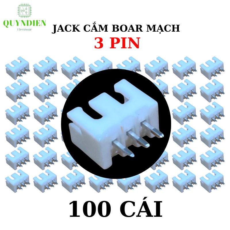 Header XH2.54 jack cắm boar mạch chân đế 5Pin