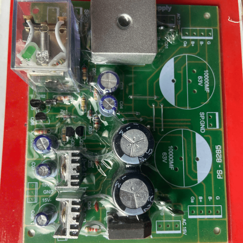 Bo nguồn 2 tụ dùng cho Echo, bo Music, bo Master, bo khuếch đại, amply 35V