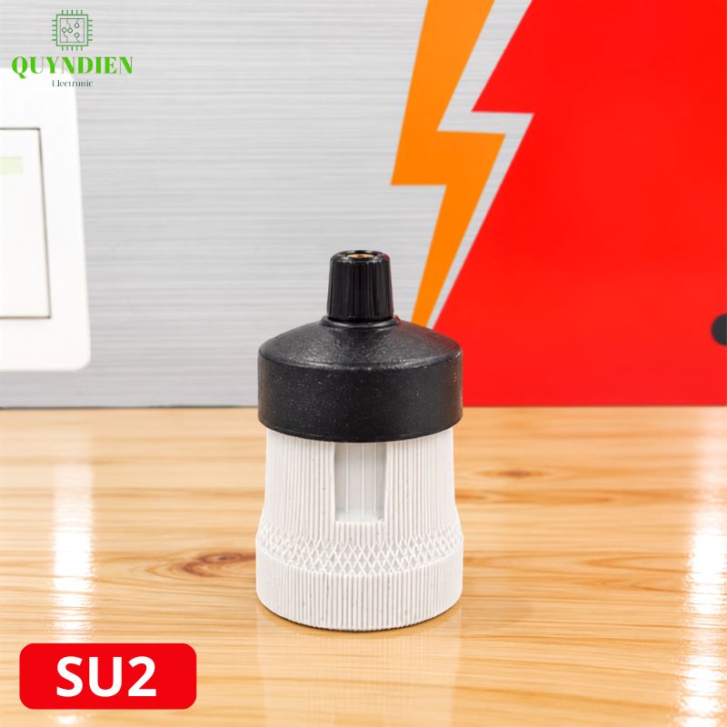 Đuôi Đèn Sứ Ren Vặn Xoáy E27 Chịu Nhiệt Cao SOPOKA
