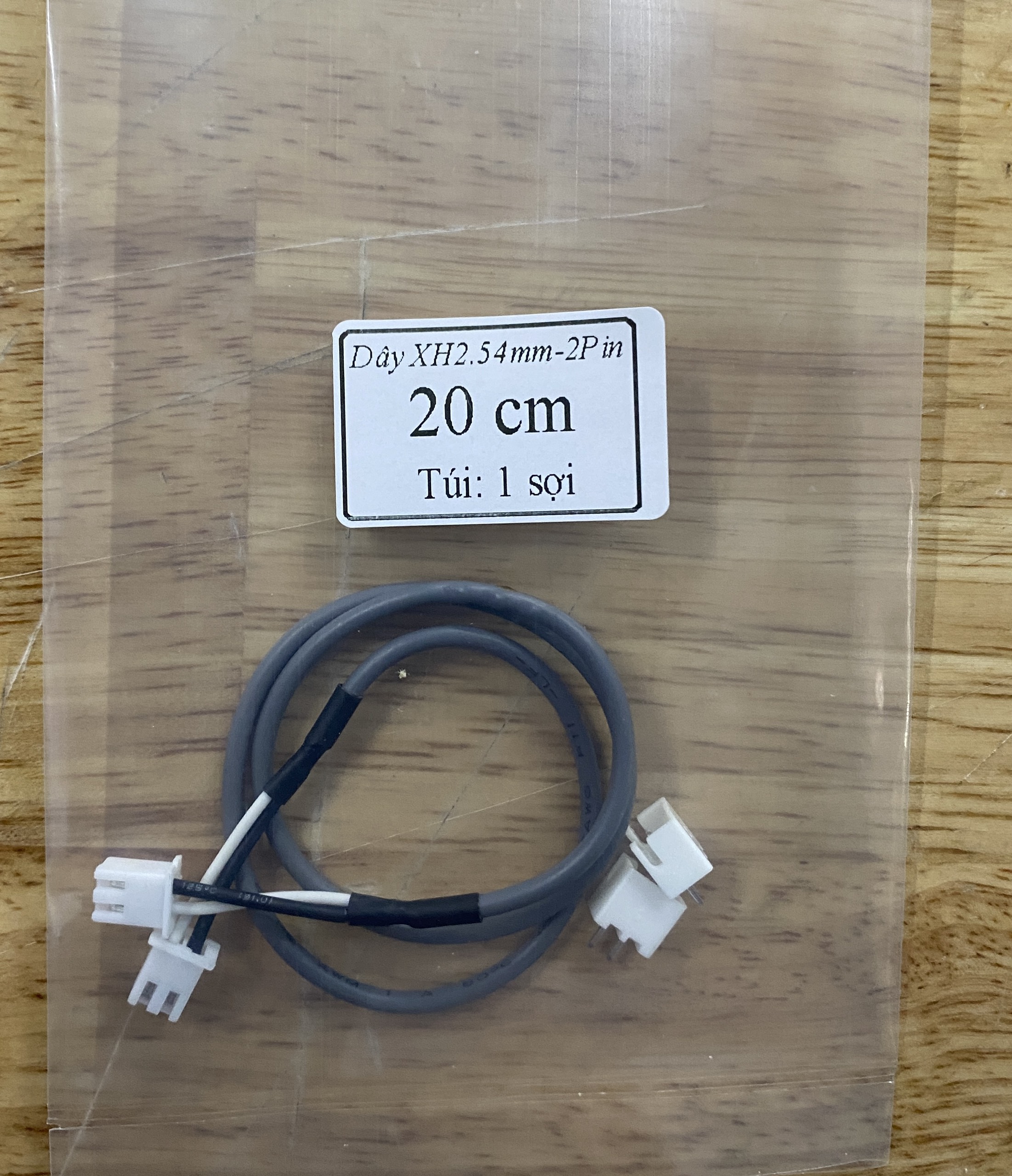 Dây tín hiệu âm thanh, dây bus, cable nối XH2.54-2P Dài 10cm 20cm, 30cm, 40cm, 50cm