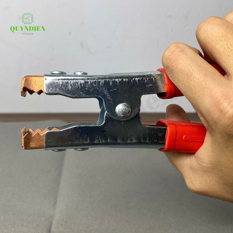 Kẹp Bình ắc quy Acquy 500A Thép Không Rỉ  túi 1 đôi - đỏ + đen