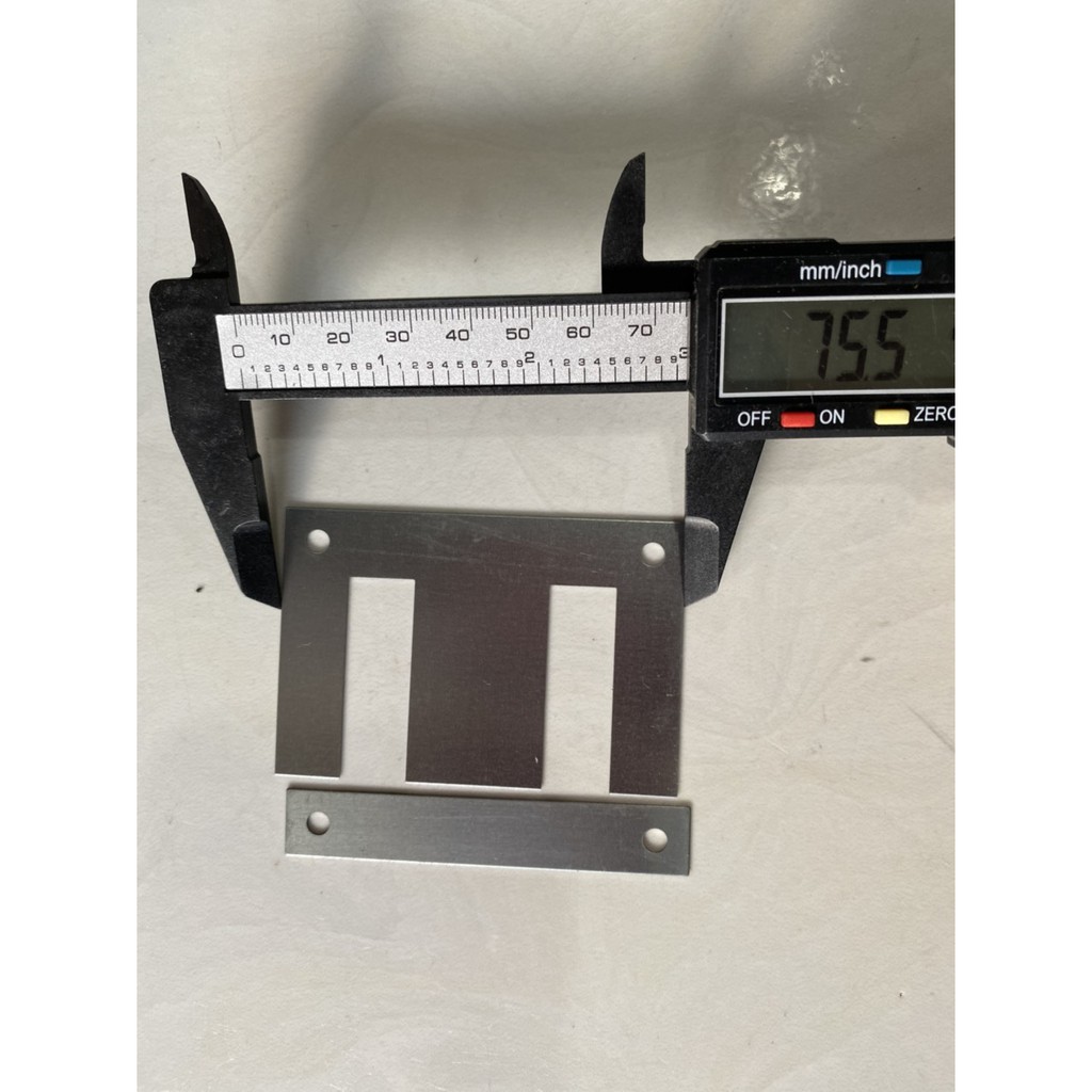 Fe silic EI lá dầy 0.5mm  [ 1kg ]