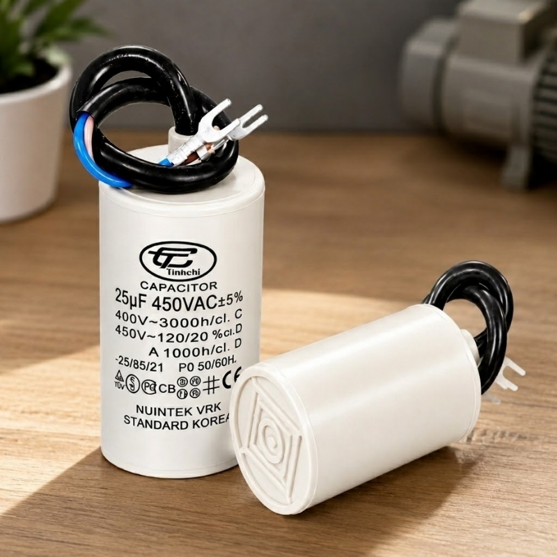 Tụ Đề Máy Bơm Tinh Chi 25uF 450V