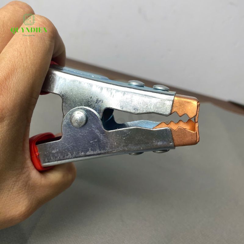 Kẹp Bình ắc quy Acquy 500A Thép Không Rỉ  túi 1 đôi - đỏ + đen