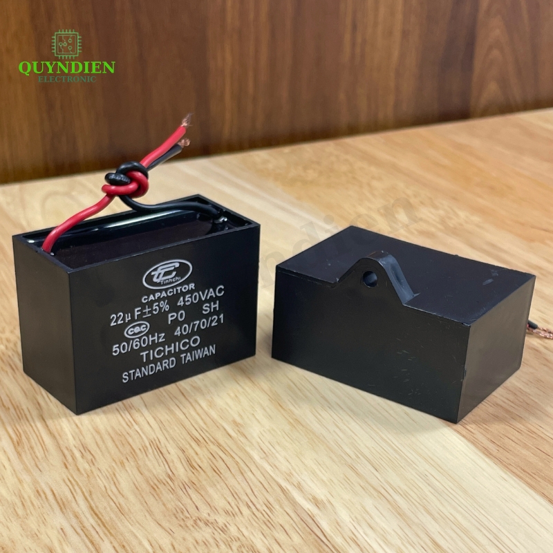 Tụ Đề Kapa 22uF ±5% 450VAC Tinh Chi