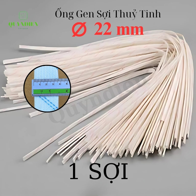 Ống gen cách điện sợi thủy tinh size 22mm