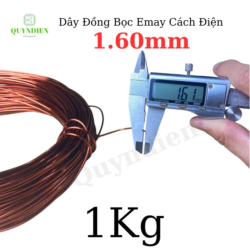 Dây ĐỒNG bọc emay cách điện size 1.60mm