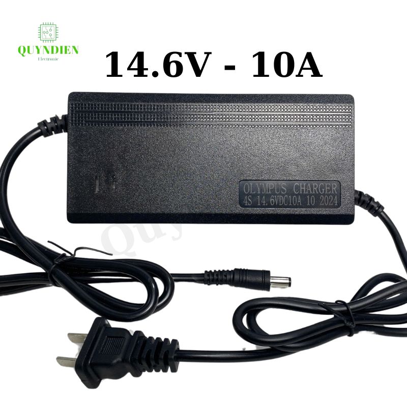Bộ Sạc Pin Sắt Olympus 4S 14.6V-10A Jack 5.5x2.5mm
