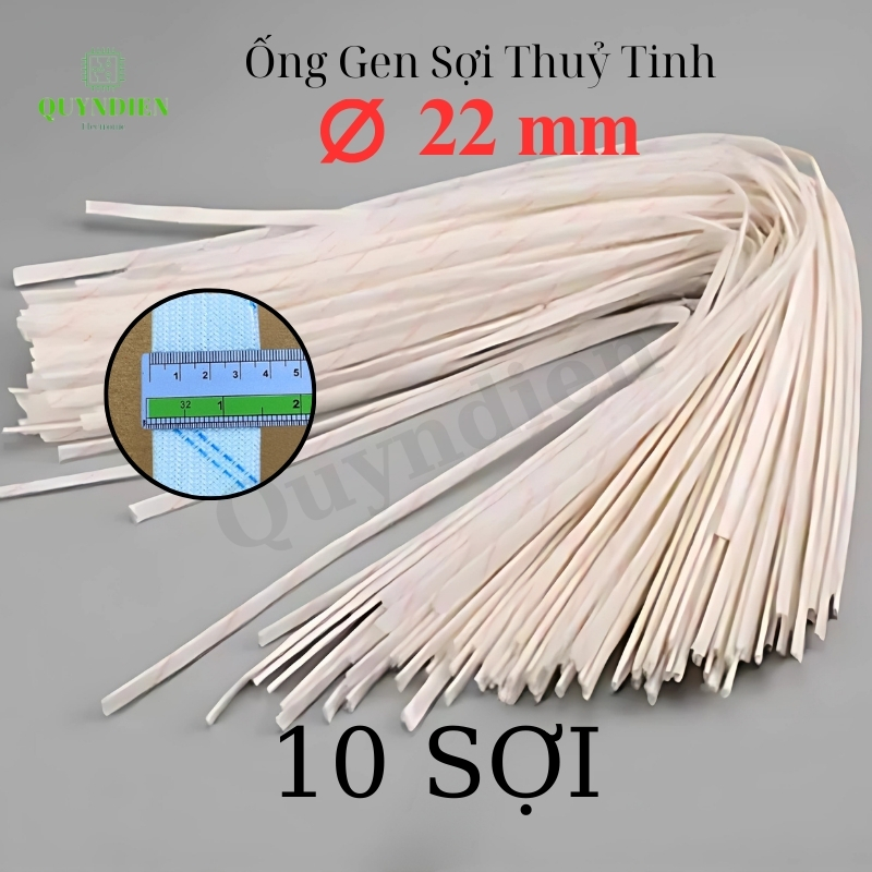 Ống gen cách điện sợi thủy tinh size 22mm