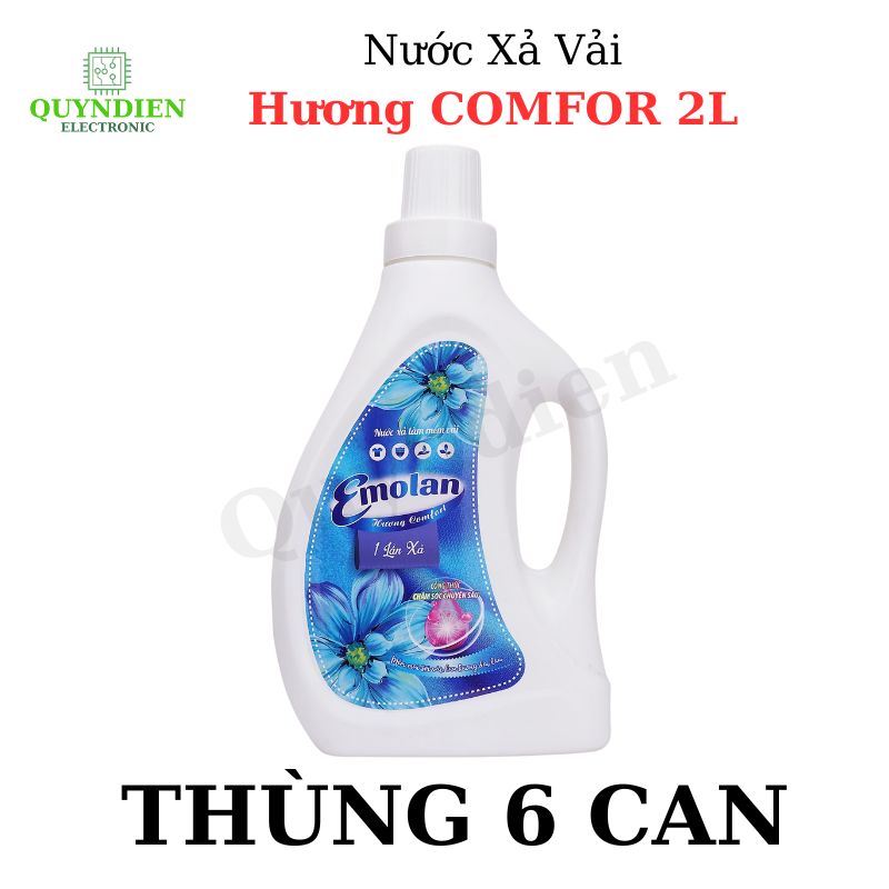 Nước xả vải Emolan hương COMFOR- 2L