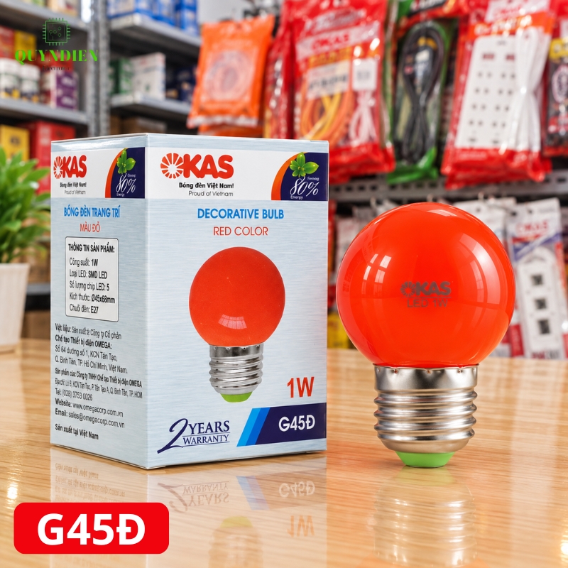 Bóng Đèn LED Qủa Chanh Trang Trí SOPOKA