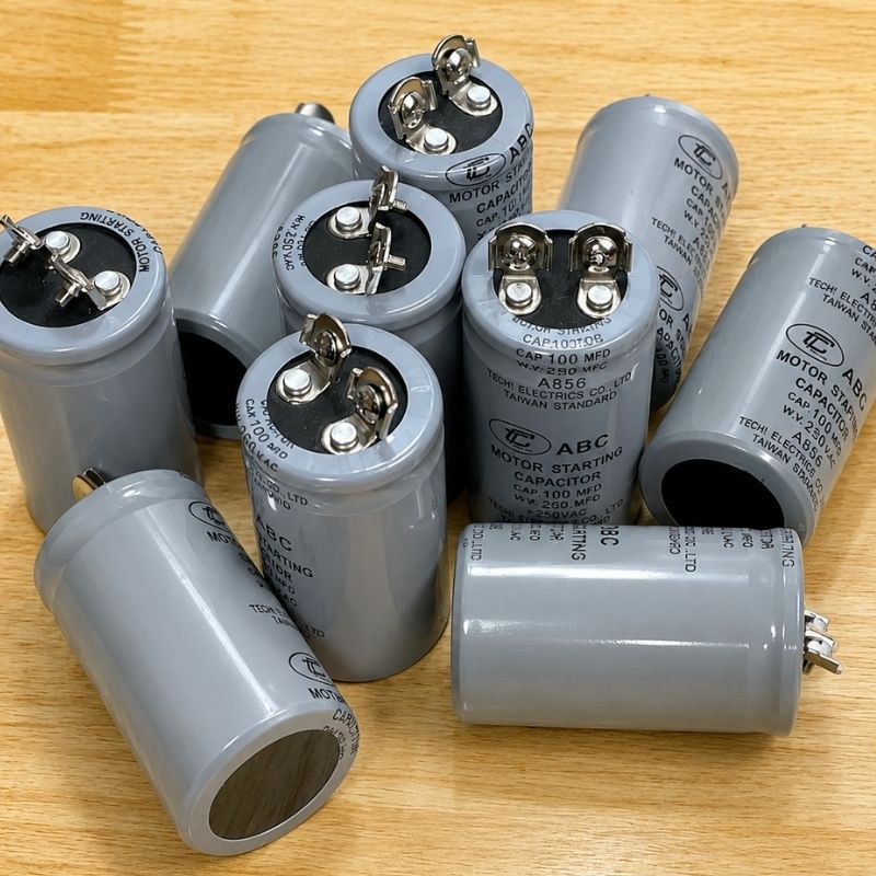 Tụ Đề Khởi Động Tinh Chi 100uF 250VAC