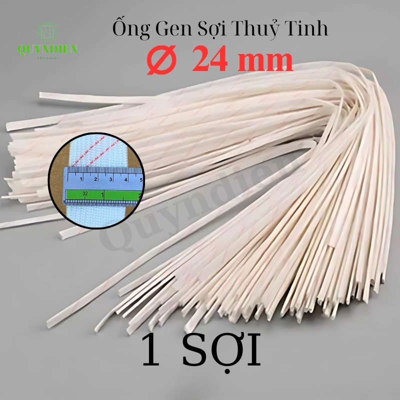 Ống gen cách điện sợi thủy tinh size 24mm