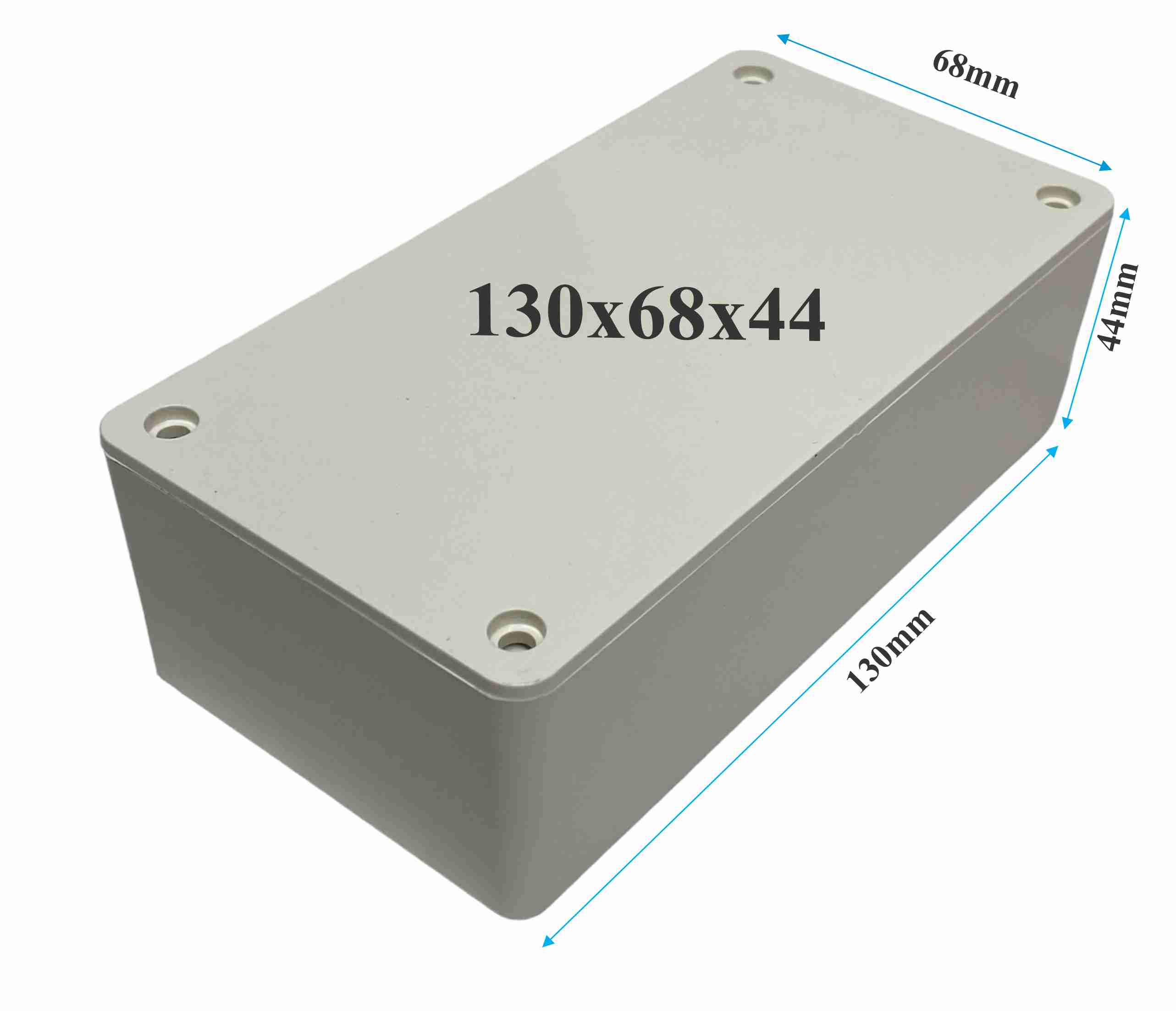 Hộp Nhựa ABS WANCHI 130x68x44mm Màu Trắng