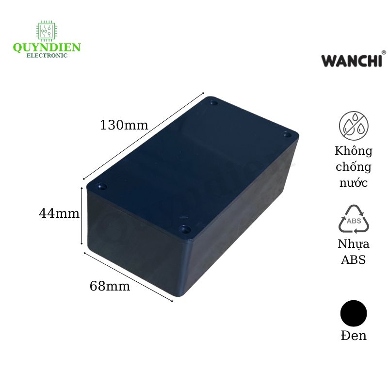 Hộp nhựa ABS 130x68x44mm WANCHI