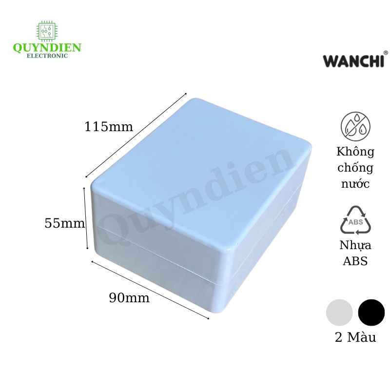 Hộp nhựa ABS 115x90x55mm WANCHI