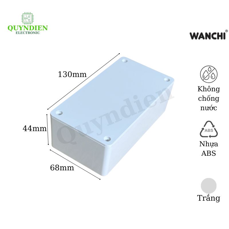 Hộp nhựa ABS 130x68x44mm WANCHI