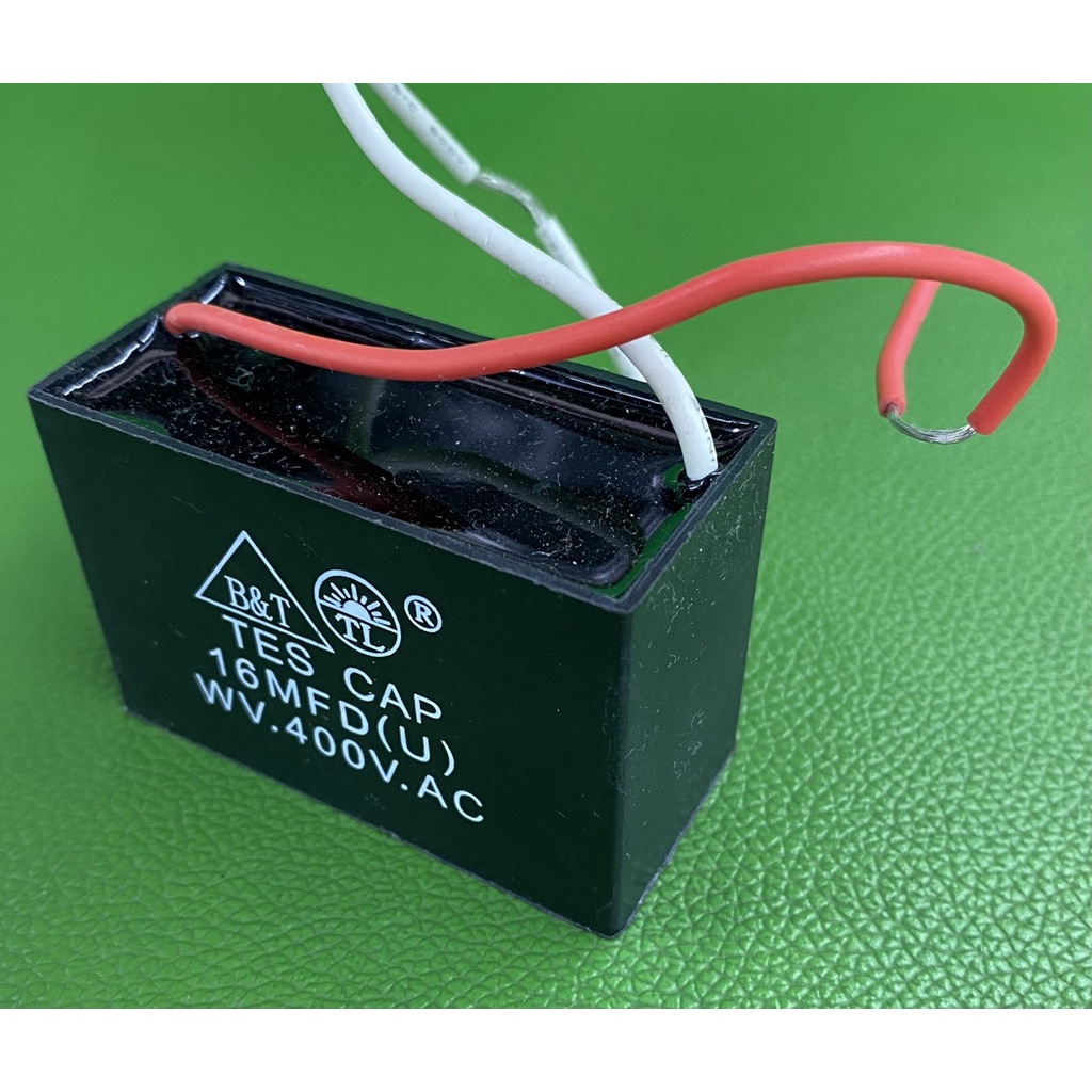 Tụ điện kapa tụ đề tụ ngậm tụ quạt 16uf 400V.AC TÍN LIÊN