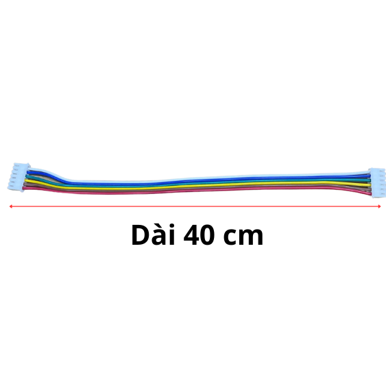 Dây bus dài 20cm 2pin-6pin cáp kết nối điện XH2.54mm giá 1 sợi